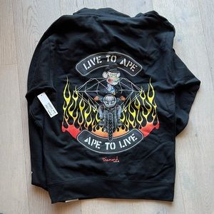 Diamond x Ape Zip Hoodie